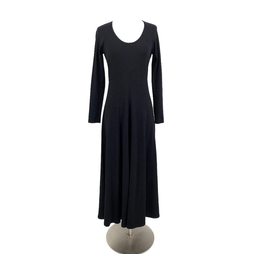 MODA INTL Black Long Sleeve Dress
